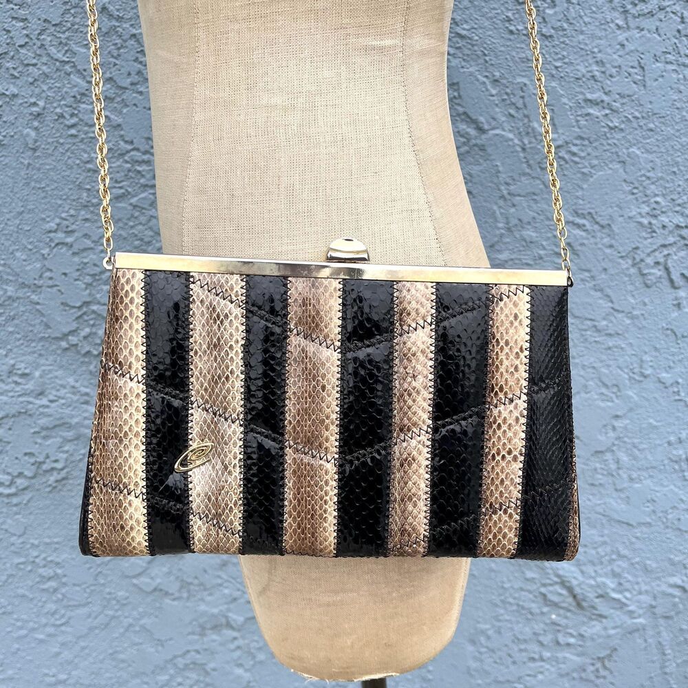 Snakeskin Purse Made in Spain shoulder bag